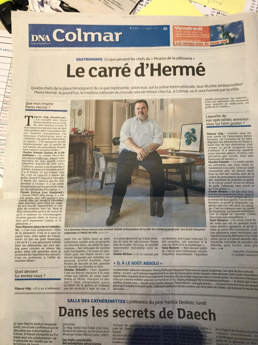 Pierre Hermé à Colmar