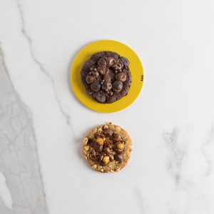 Cookies gourmand noisettes caramel